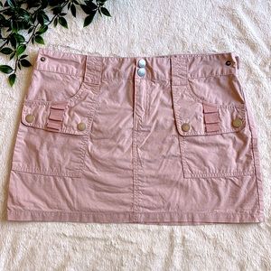 BILLABONG 100% Cotton Cargo Mini Skirt